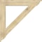 Ekena Millwork Traditional Traditional Rough Sawn Bracket, Douglas Fir, 6"W x 46"D x 46"H BKT06X46X46TRA01RDF - alternate 4